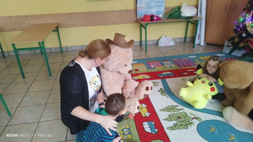  Nie ważne jaki, mały czy duży. Miś to miś :)