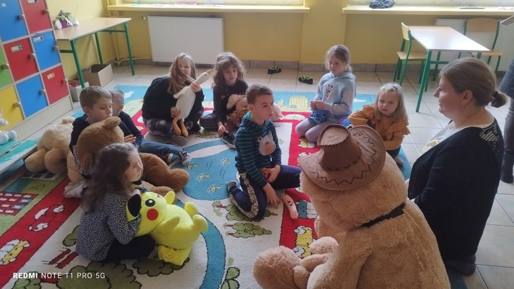  Nie ważne jaki, mały czy duży. Miś to miś :)